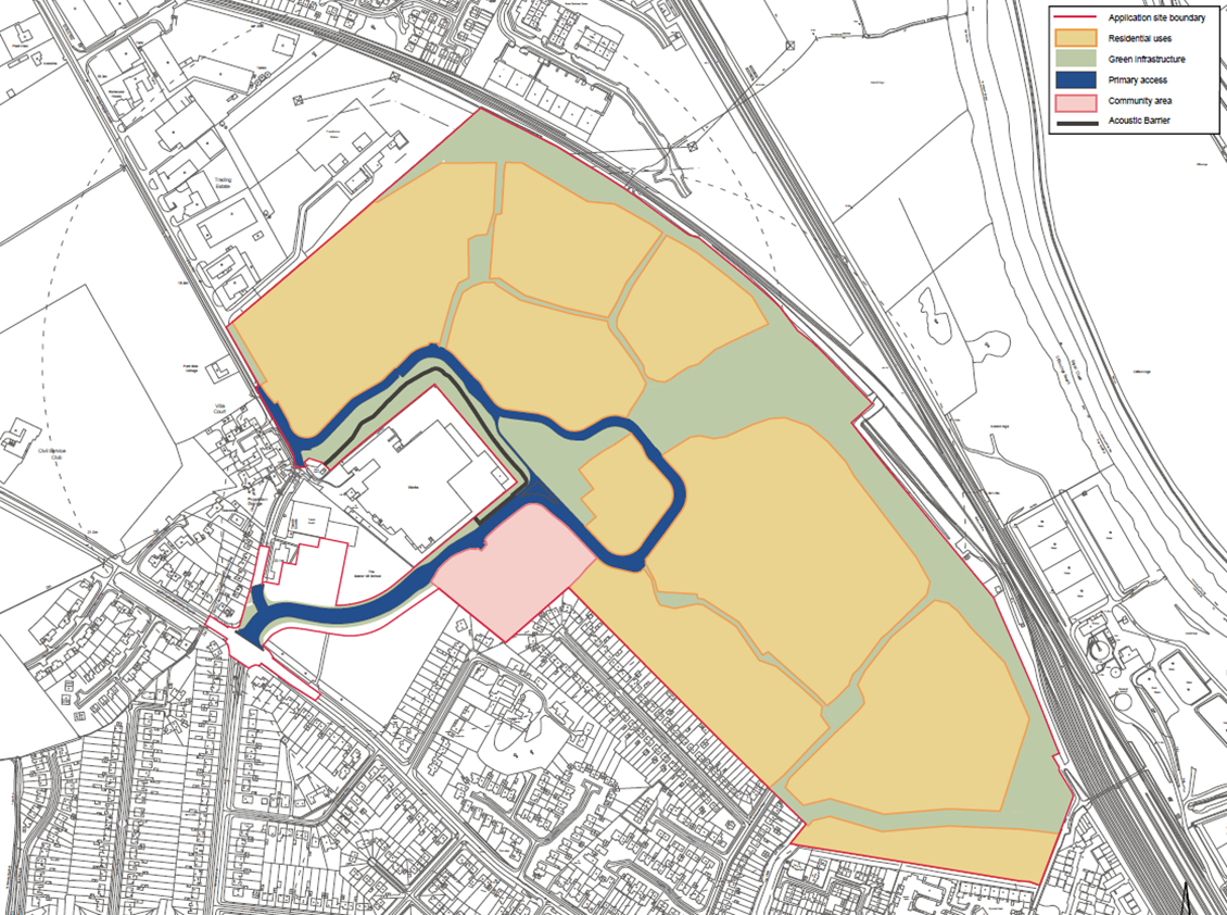 Residential redevelopment site, York