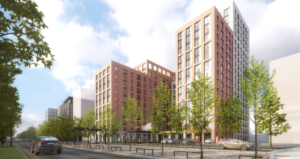 Planning application for Build to Rent development, Milton Keynes Rapleys