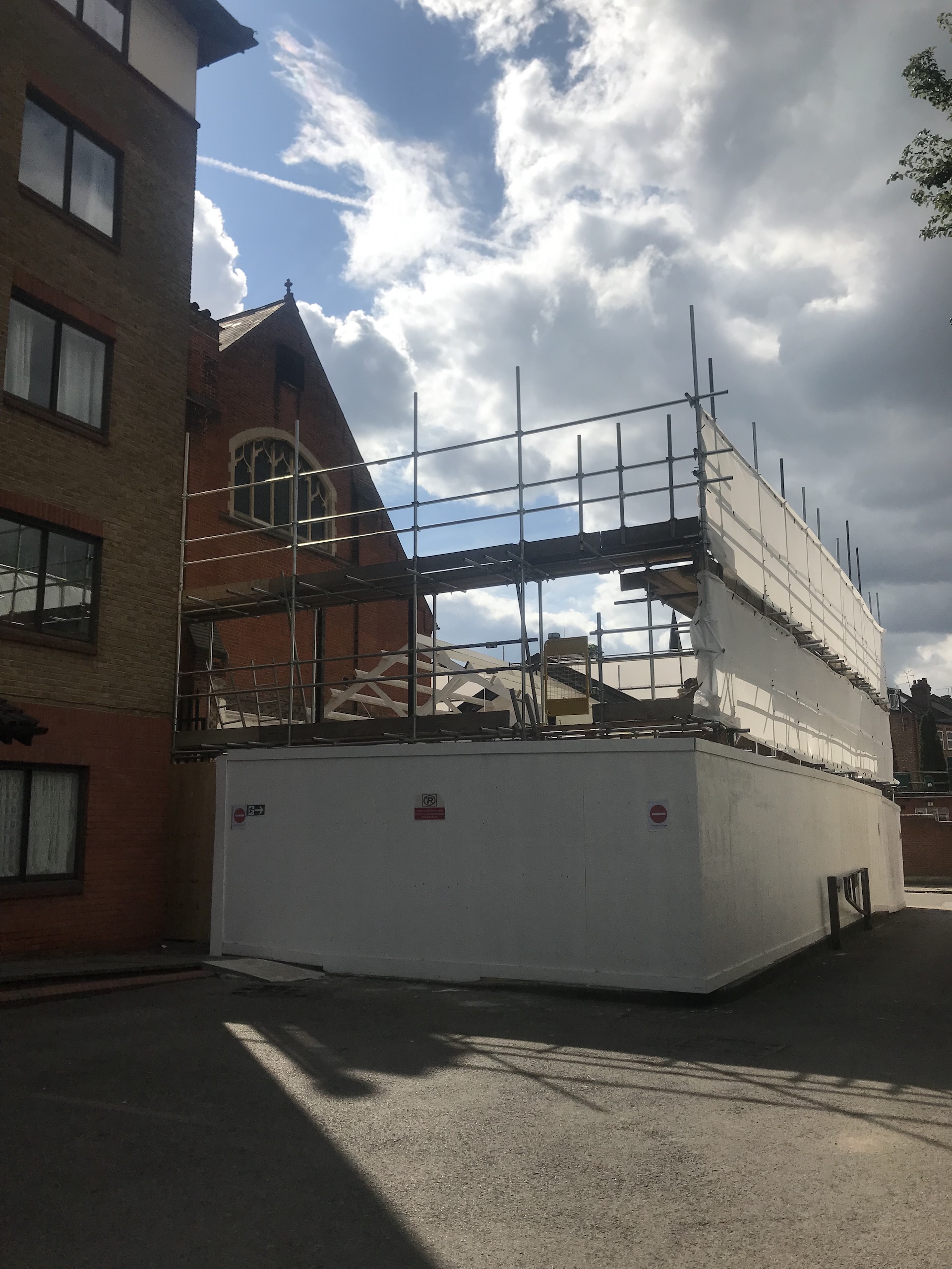 Church redevelopment, North West London