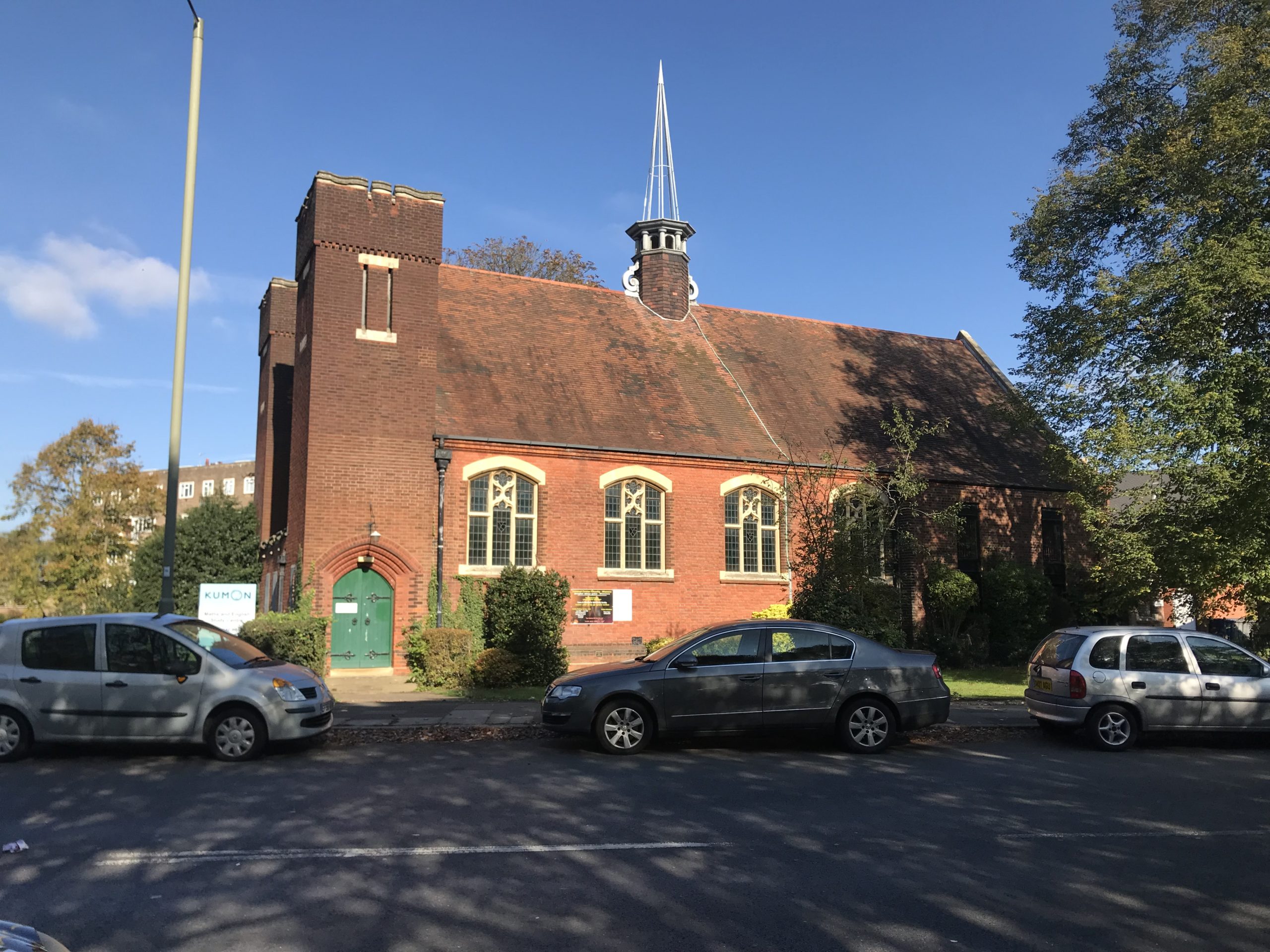 Church and halls, Whetstone, North London