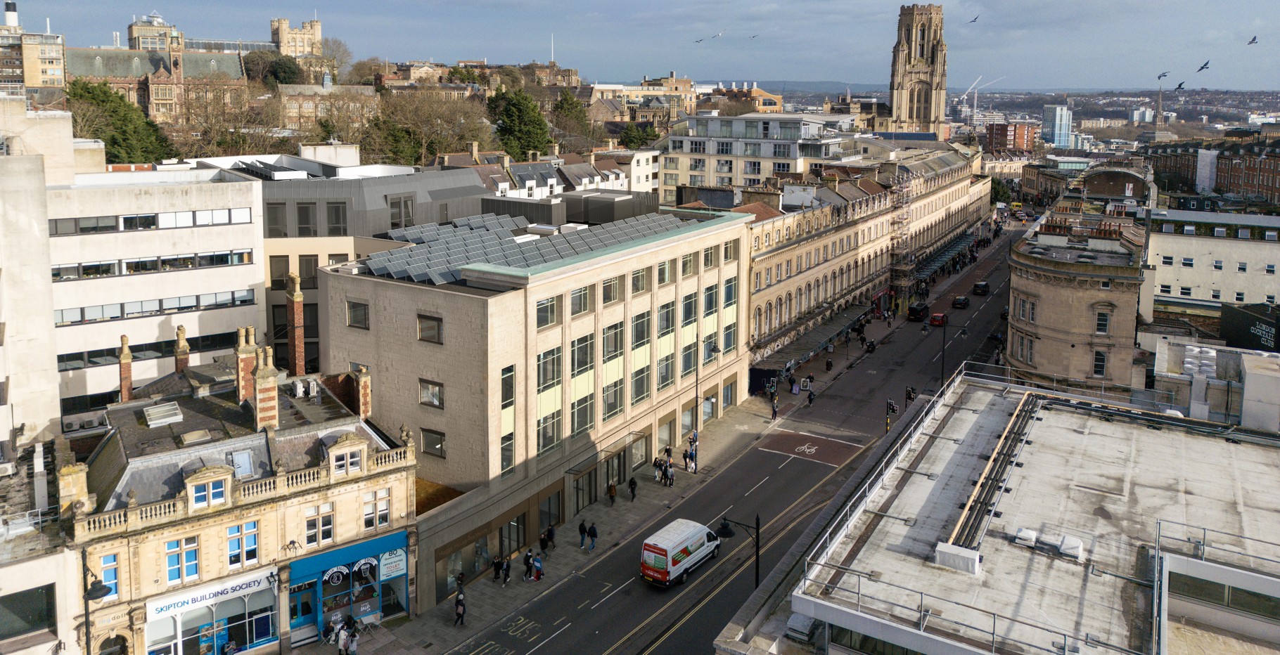 Rapleys Secures Planning Approval for High-Quality Student Scheme on Bristol’s College Green