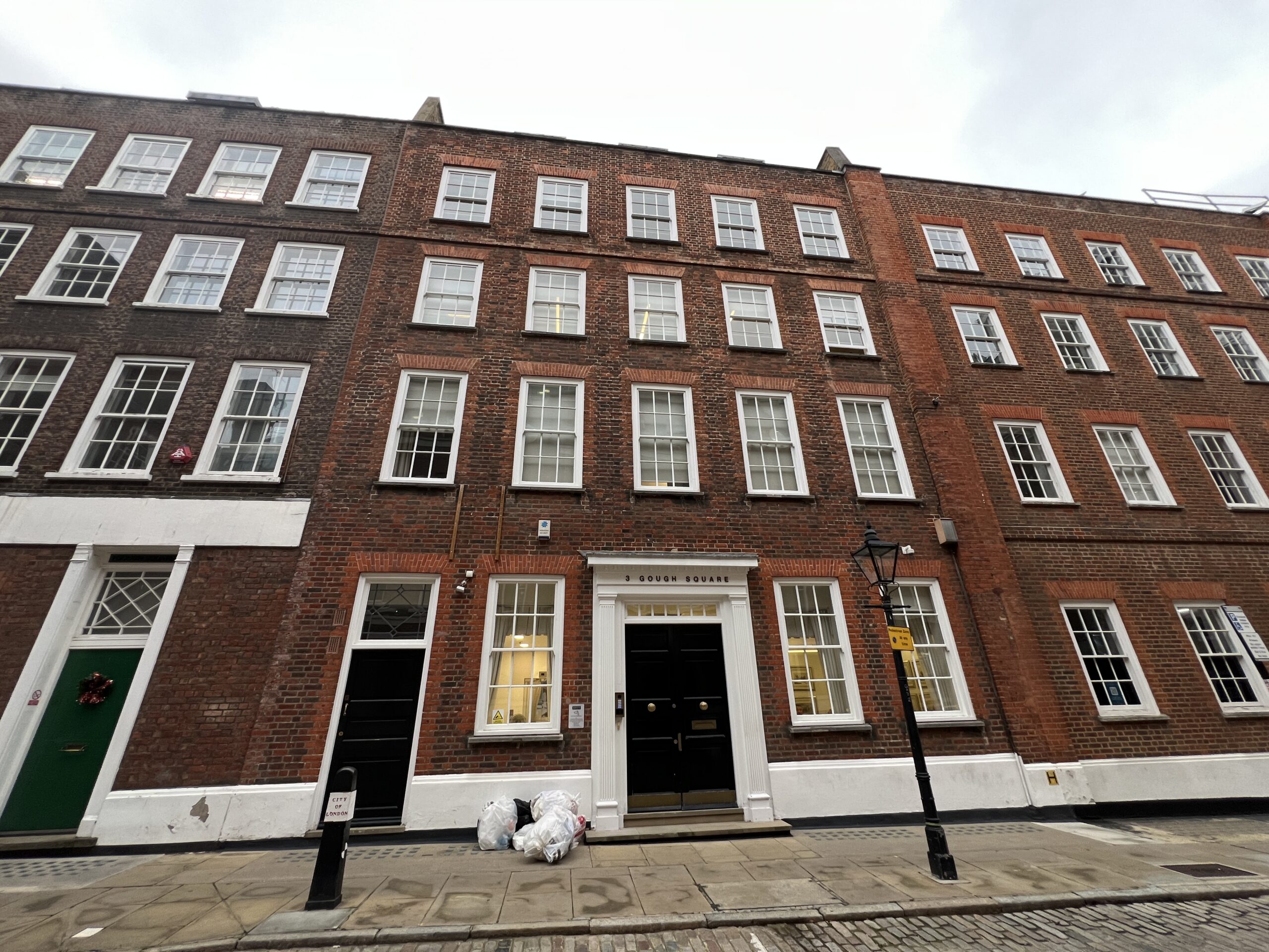 Terminal Schedule of dilapidations, 3 Gough Square